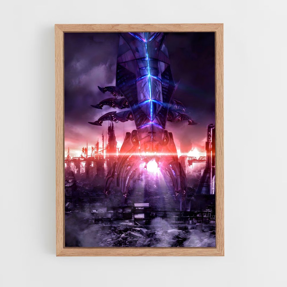 Poster L'Éveil du Reaper – affiche Mass effect (vue 4)